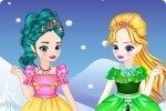 Elsa y Anna de chicas